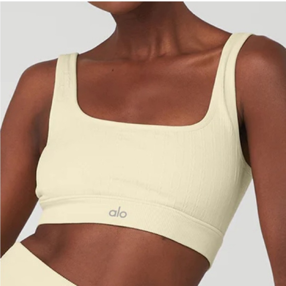 Alo Yoga Seamless Cableknit Bra